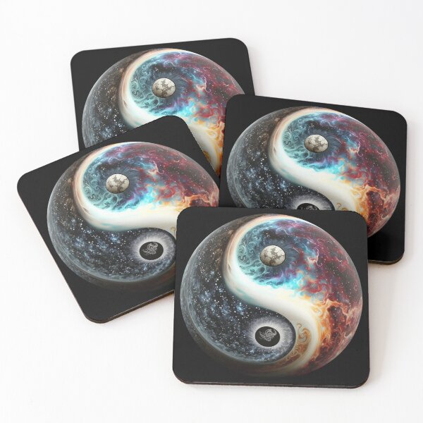 Item preview, Yin Yang - Galaxy designed and sold by BeachBumPics.