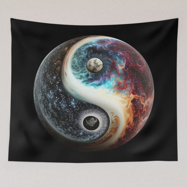 Item preview, Yin Yang - Galaxy designed and sold by BeachBumPics.