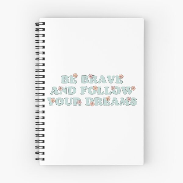 Item preview, Be Brave and follow your dreams  designed and sold by mikasa.art.