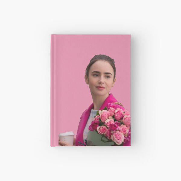 emily roses and coffee Hardcover Journal