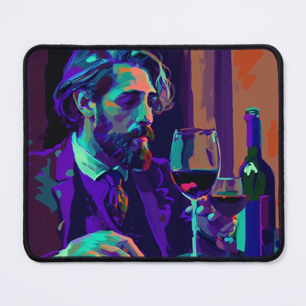 Item preview, Fauvism Wine Art Wine Bottle Wine Drink Wine Lover designed and sold by SOMM DIGI ART .
