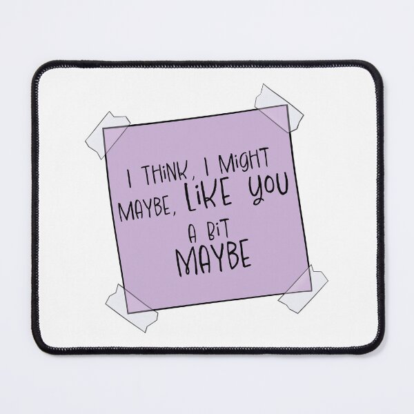 Item preview, I Think I Might Like You Maybe Post it Reminder Note designed and sold by ReminderNote.
