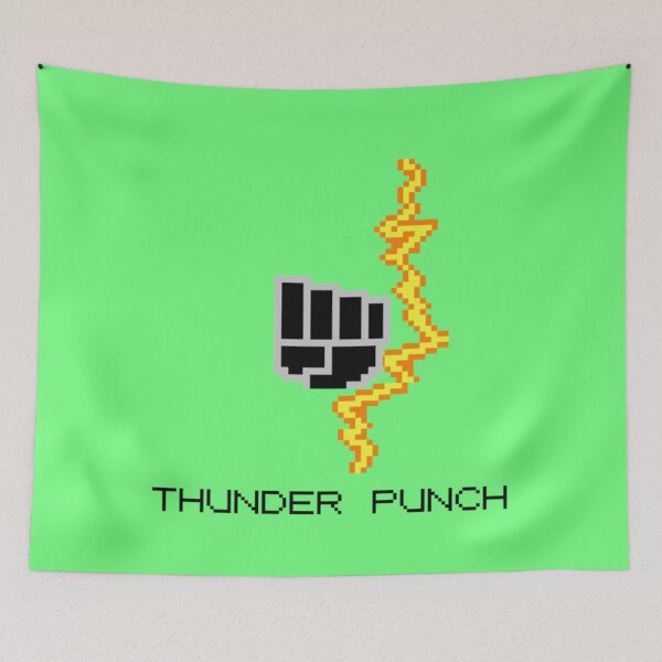 Item preview, Thunder Punch  RBYGSC Moves designed and sold by ZoieShields.
