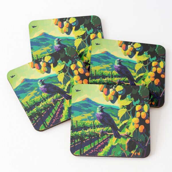 Item preview, Fauvism Wine Art Vineyard Wine Region Wine Lover designed and sold by Alper Billik.