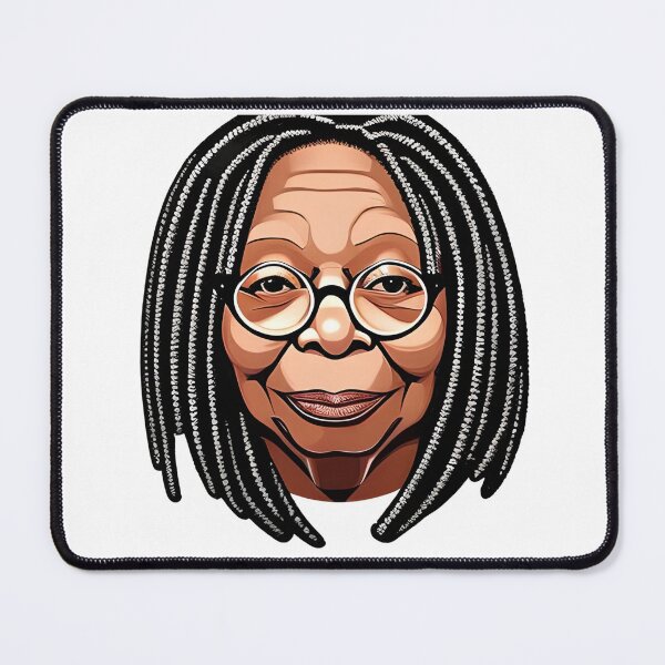 Item preview, whoopi goldberg sticker designed and sold by Robo-toons.