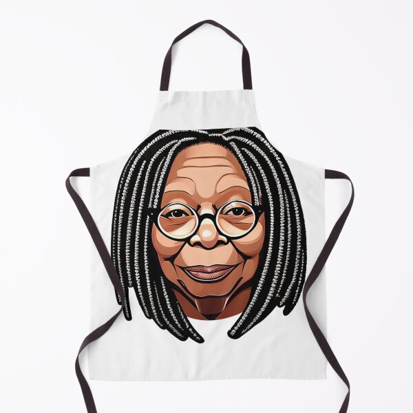 Item preview, whoopi goldberg sticker designed and sold by Robo-toons.