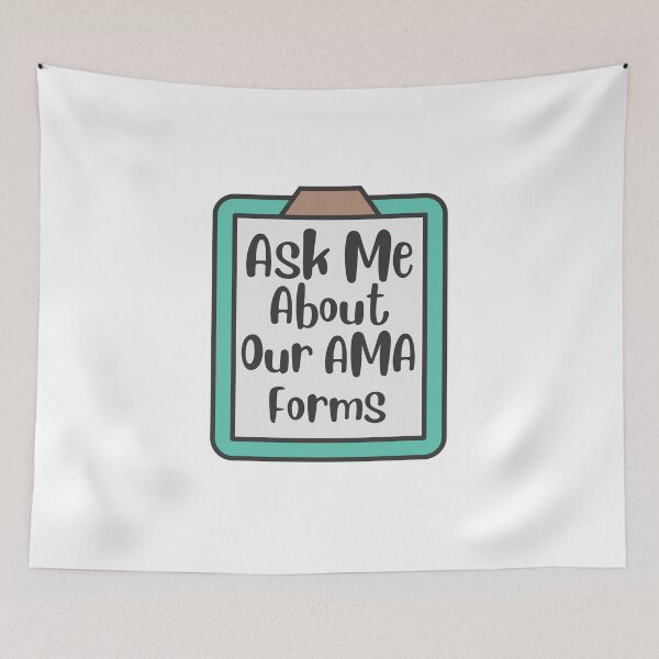 Item preview, Ask Me About Our Ama Forms Funny Nurse designed and sold by Morja2015.