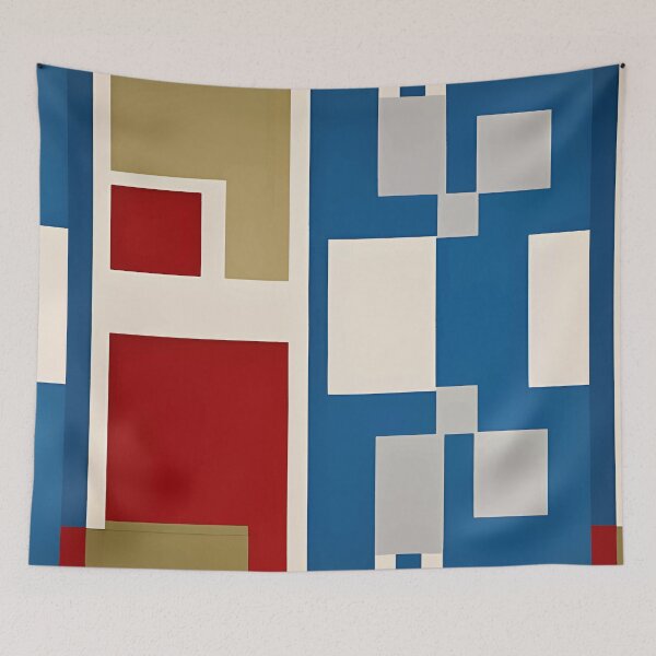 Item preview, Mcm 042 - abstracto - (rojo, blanco y azul) designed and sold by leartset.