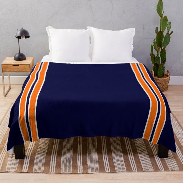 Item preview, Luton Town Retro Away 2001 - 03 Navy and Orange White Pin Stripes designed and sold by Sporting Colour.
