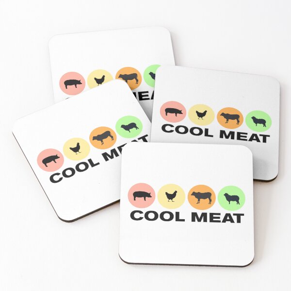 Item preview, Cool Meat retro look designed and sold by Totalthrive.