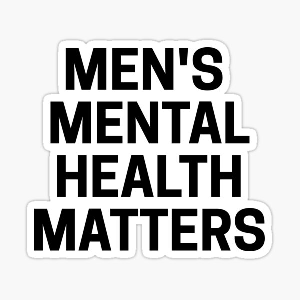 Item preview, Men's Mental Health Matters  designed and sold by Lucy Merch.