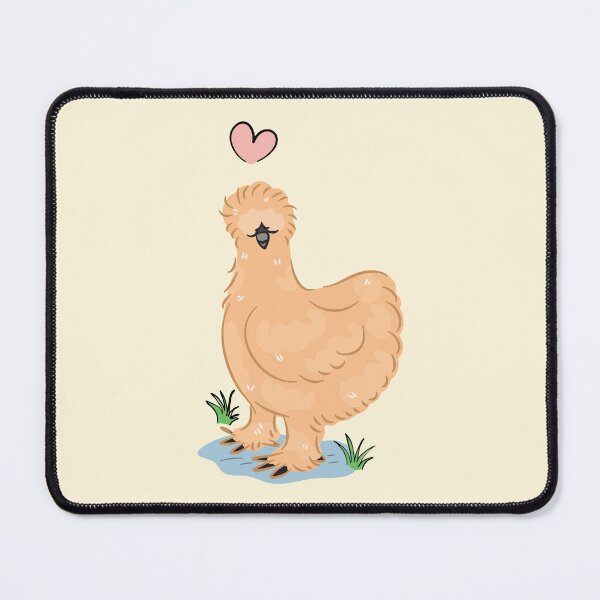 Item preview, LOVE Buff Silkie Chicken designed and sold by Lulupainting.
