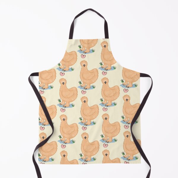 Item preview, LOVE Buff Silkie Chicken designed and sold by Lulupainting.