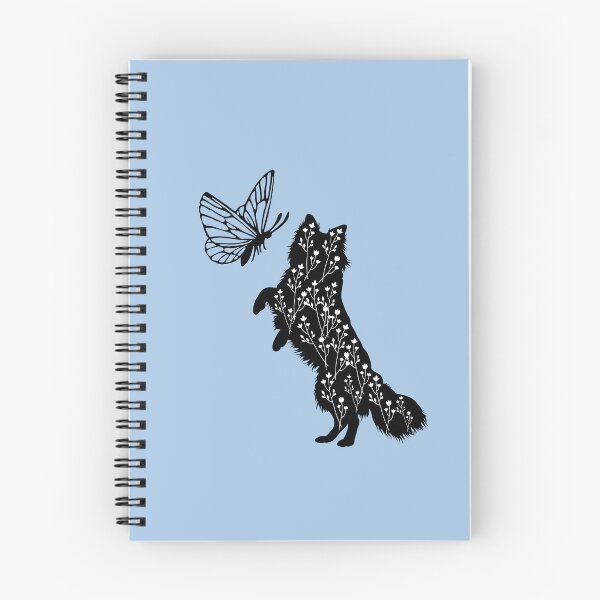 Item preview, Border Collie Dog Silhouette with Butterfly designed and sold by SeasonalDogs.
