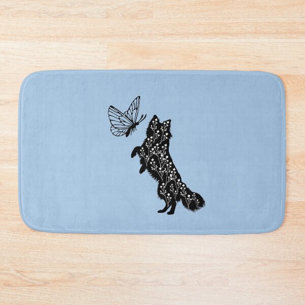 Item preview, Border Collie Dog Silhouette with Butterfly designed and sold by SeasonalDogs.