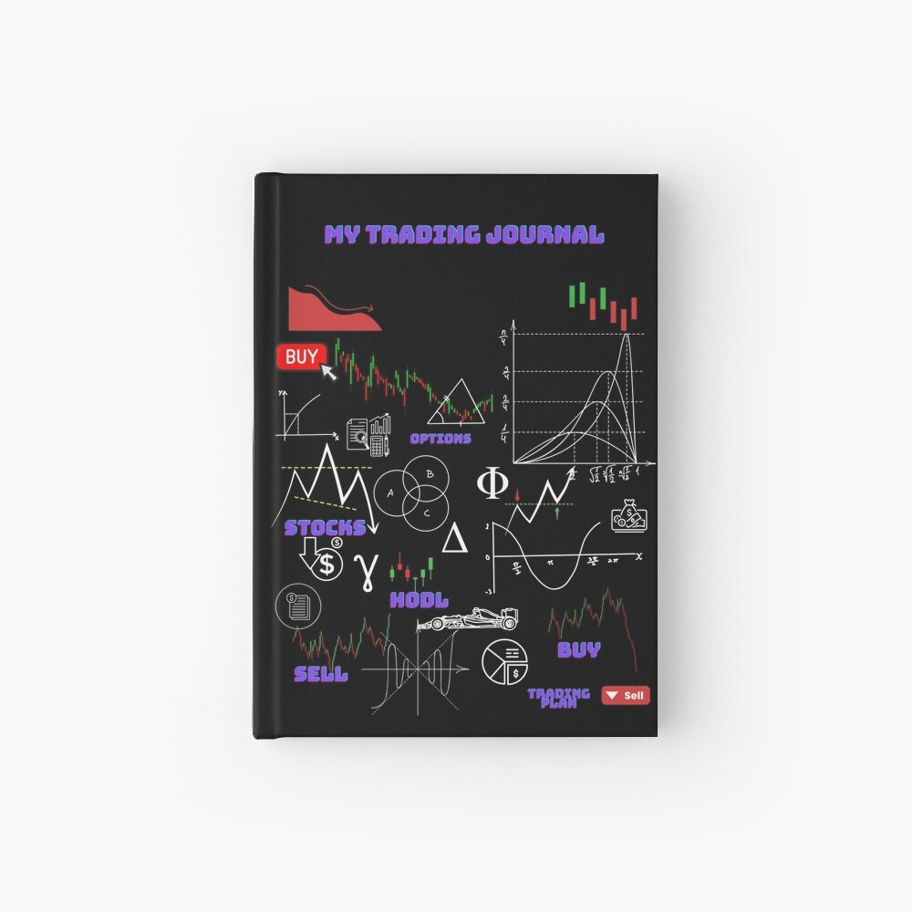 Trading Journal, for stock market, forex, crypto, day traders, Trading Diary,  Traders journal, Gift for Traders