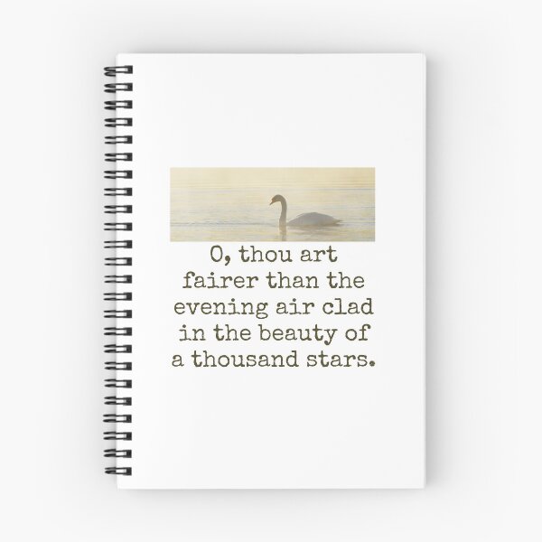 Item preview, O Thou Art Fairer - Beauty Quote  designed and sold by CrankyOldDude.