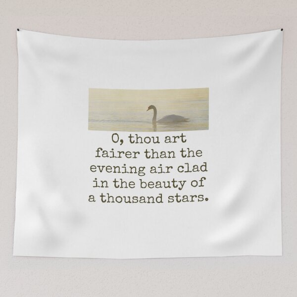 Item preview, O Thou Art Fairer - Beauty Quote  designed and sold by CrankyOldDude.