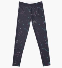 Let's discover the Universe! Adventure time doodle space image. Leggings