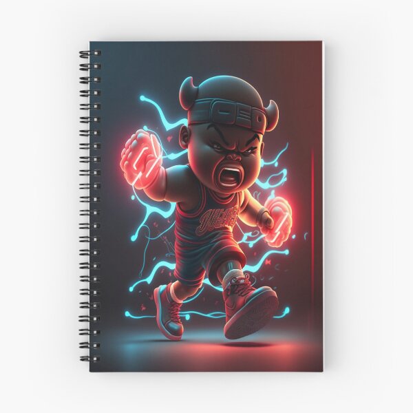 Aperçu de l'œuvre Basketeur néon créée et vendue par LoveyDesign.