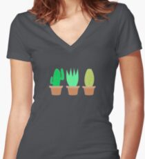 Gardening Shirts- Gifts for Gardeners Women's Fitted V-Neck T-Shirt