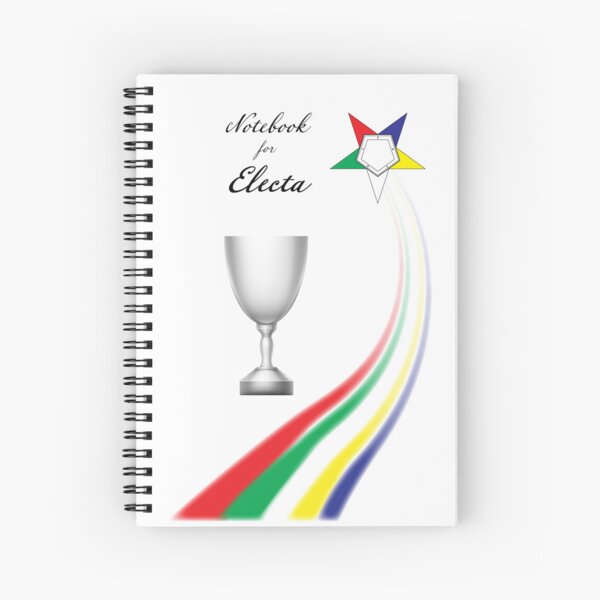 Item preview, Electa’s Notebook for Order of the Eastern Star, OES symbol  designed and sold by photonxt.