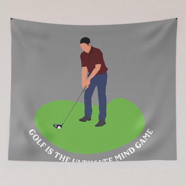 Item preview, ultimate mind game - golf quotes designed and sold by Kast25.