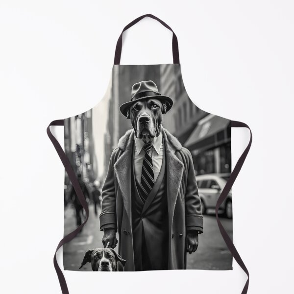 Item preview, Dog Detective in New York Retro 30s designed and sold by AIWanderer.