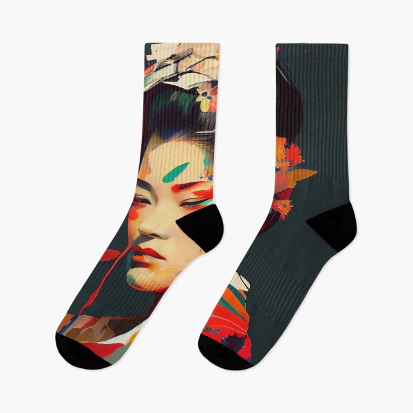 Item preview, Samurai, Geisha, Yakuza, traditional Japanese paintings designed and sold by The-Dark-Art.
