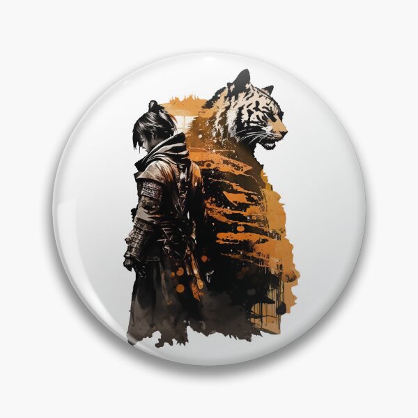 Item preview, Samurai and the tiger - The perfect union between strength and grace designed and sold by Melcu.