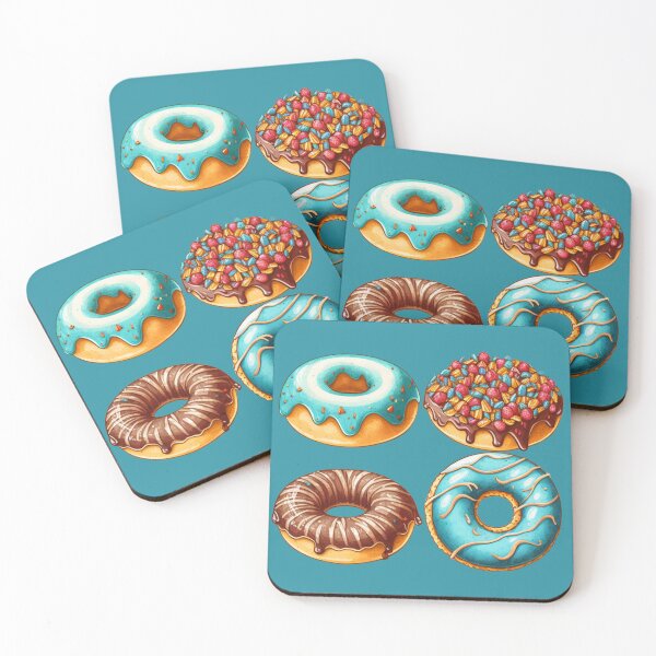 Item preview, Chocolate Donuts Set designed and sold by AxeWave.