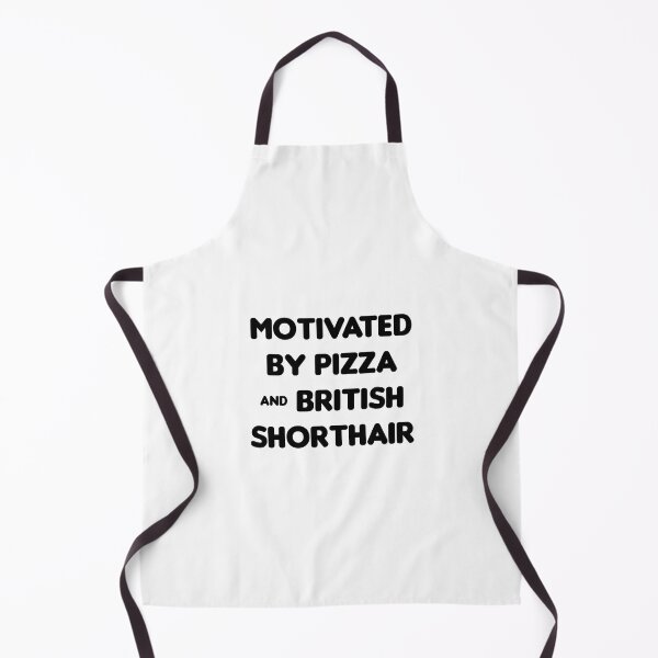 Item preview, Motivated by Pizza & British Shorthair - Funny designed and sold by CheeseBlueprint.