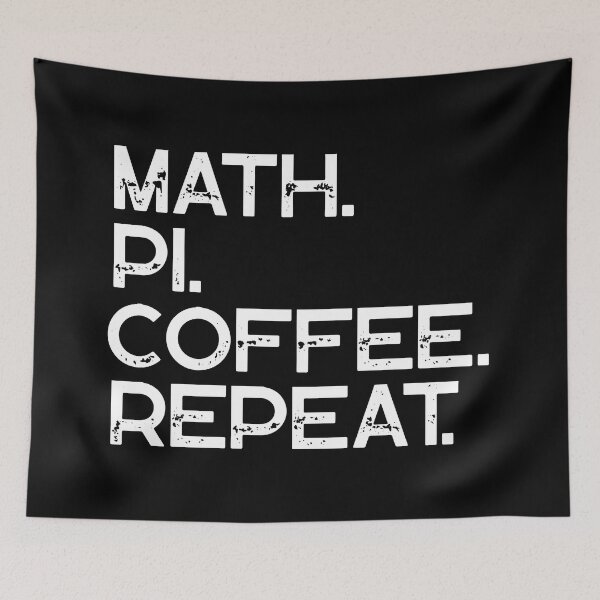 Item preview, Math Pi Coffee Repeat Pi Day designed and sold by SunfullyYours.