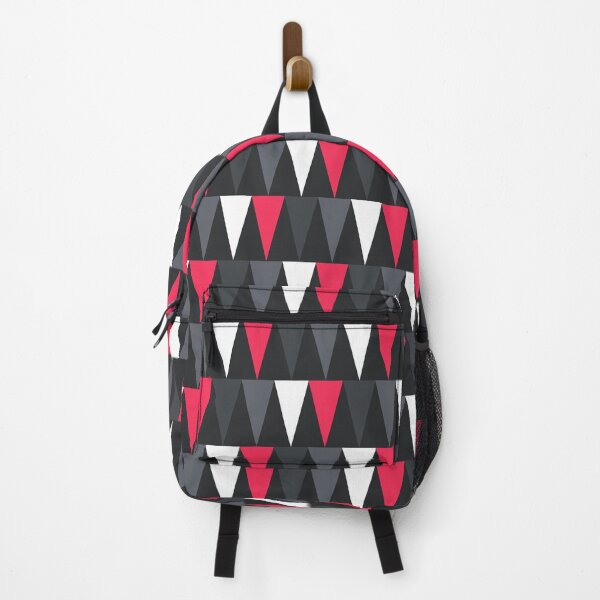 Item preview, Triangle Mosaic Tile Raspberry Pink and Grey designed and sold by Blue-Banana.