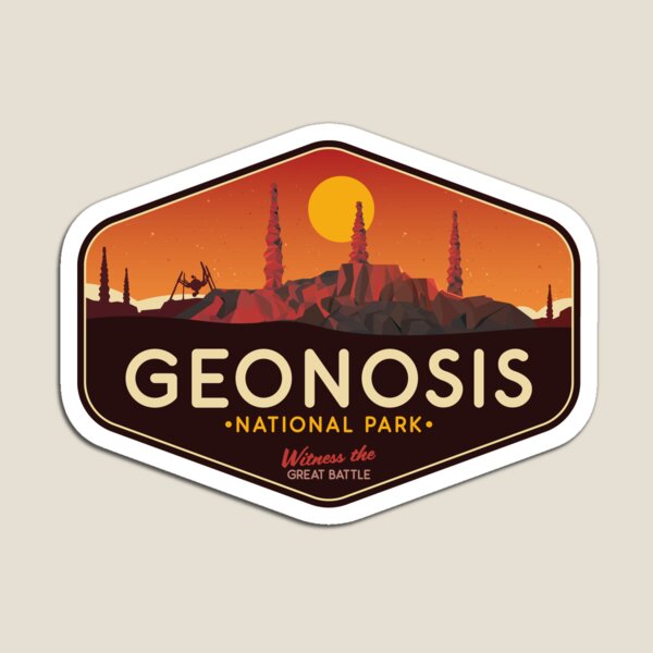 Item preview, Geonosis National Park - Witness the Great Battle!  designed and sold by magrodanny.