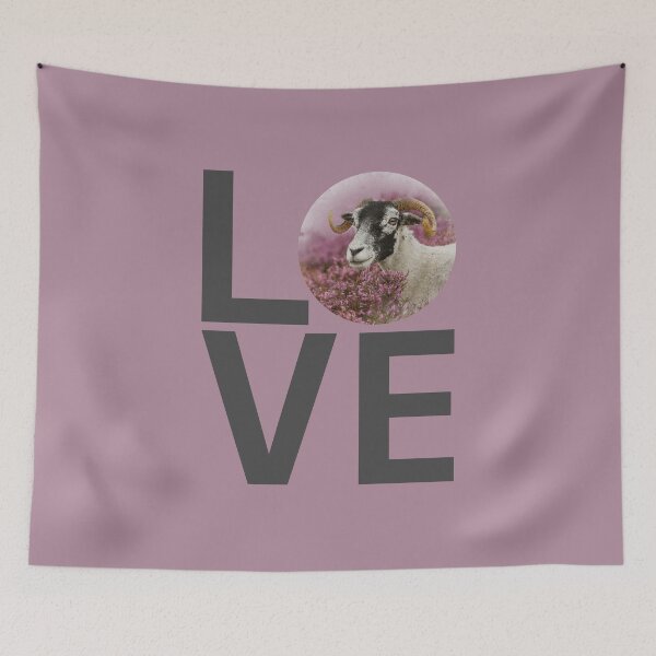 Item preview, LOVE Swaledale Sheep designed and sold by Jane Stanley Photography.