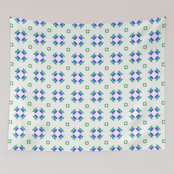 Item preview, Violet and green squares designed and sold by Meo Design.