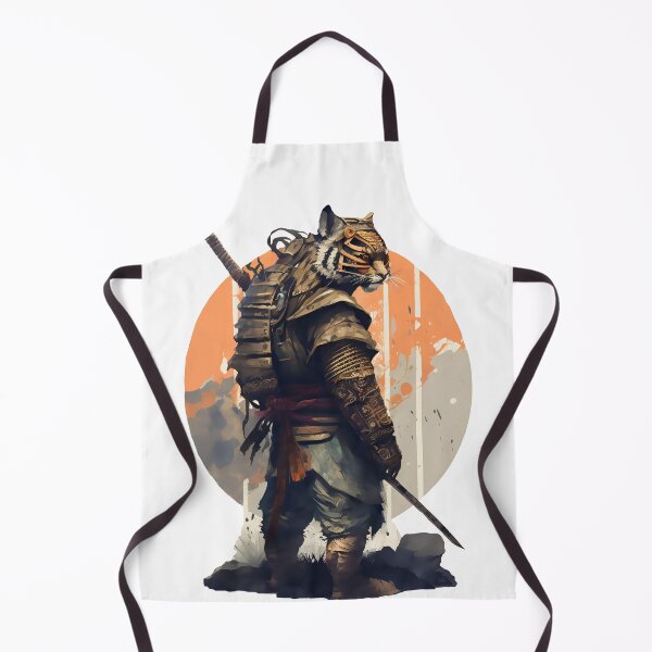 Item preview, Samurái tigre con armadura dorada designed and sold by Melcu.