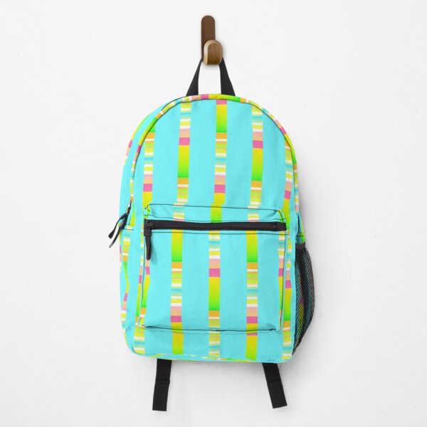 Vista previa del artículo con la obra «Patrón de línea geométrica azul kawaii | Linda combinación de colores azules», diseñado y vendido por lausn.