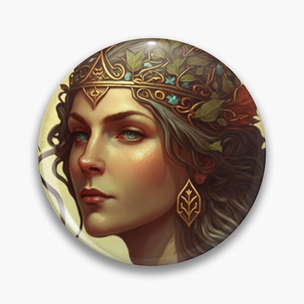 Item preview, Queen Guinevere of Camelot designed and sold by ArtNouveauChic.