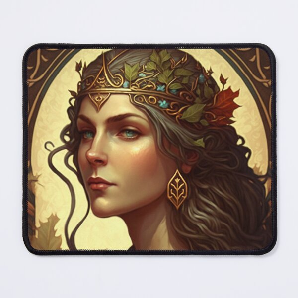 Item preview, Queen Guinevere of Camelot designed and sold by ArtNouveauChic.