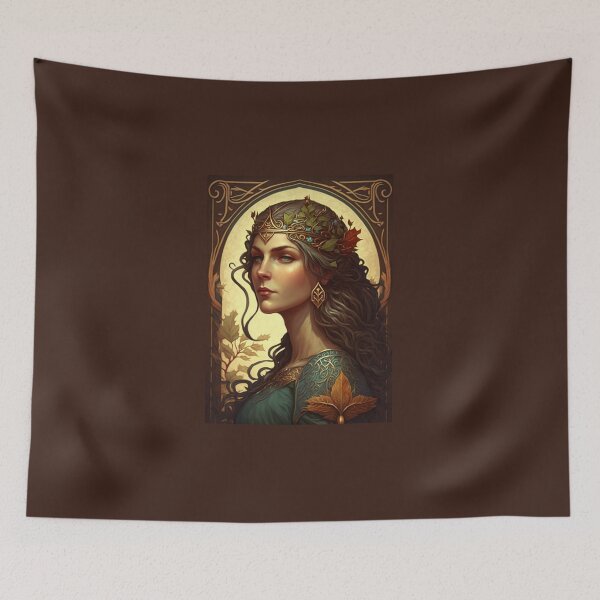 Item preview, Queen Guinevere of Camelot designed and sold by ArtNouveauChic.