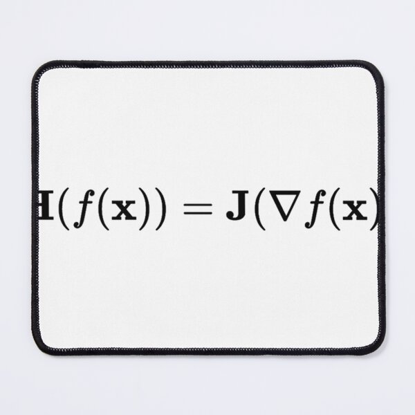 Item preview, Hessian matrix and Jacobian matrix relation1 designed and sold by broegantotiw.