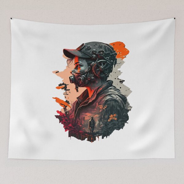 Item preview, Girl survivor in the post-apocalyptic world designed and sold by Melcu.