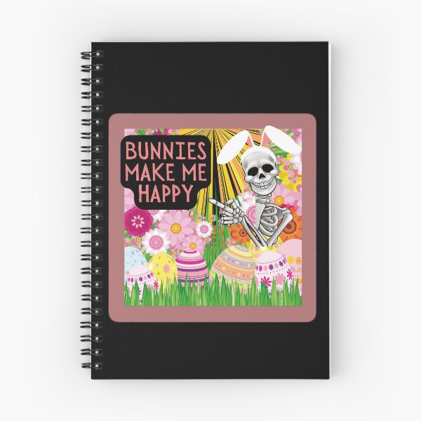 Item preview, Happy Easter Skeleton Bunny Bunnies designed and sold by SunfullyYours.