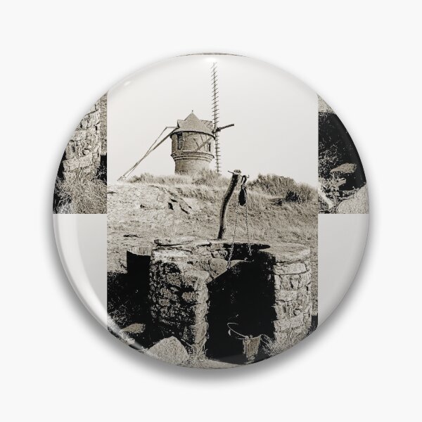 Item preview, New Finition 2017 Moulin de Bretagne  landscapes 15 (n&b)(h)  Konica T3 28 mm F/3.5  by Olavia-Olao / Okaio Créations  avril 1974 designed and sold by o.okaïo.