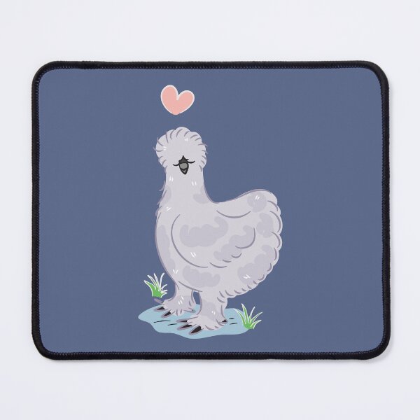 Item preview, LOVE Lavender Silkie Chicken designed and sold by Lulupainting.