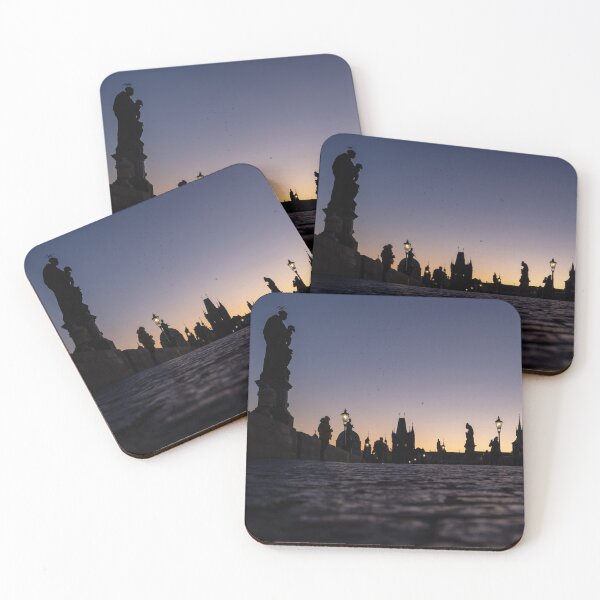 Item preview, Sunrise on the Charles Bridge in Prague  designed and sold by Camille Bouchard.