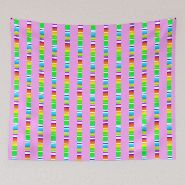 Item preview, Colorful creative line pattern |  Vibrant creative color combination designed and sold by lausn.