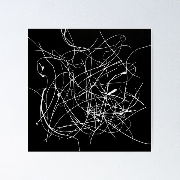 Messy Grasses Poster